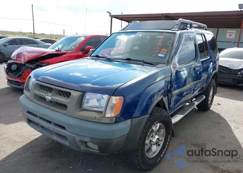 2001 Nissan Xterra Xe-V6 из США, поврежденный, VIN 5N1ED28T81C527817